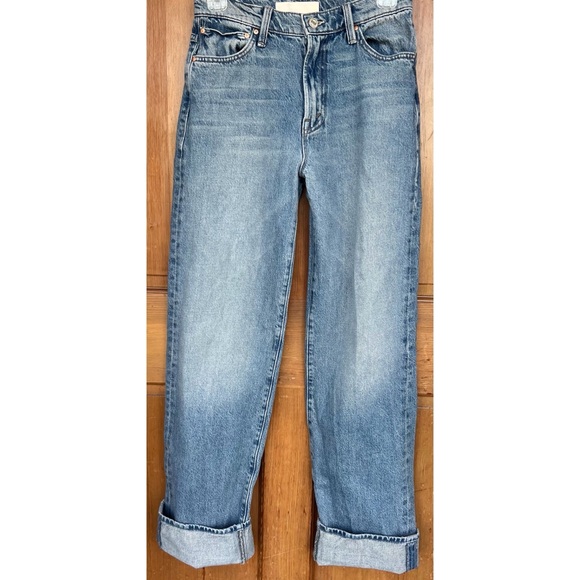 Mother The Dodger Skimp Cuff Jeans Leap of Faith Jeans 24 - Picture 3 of 15
